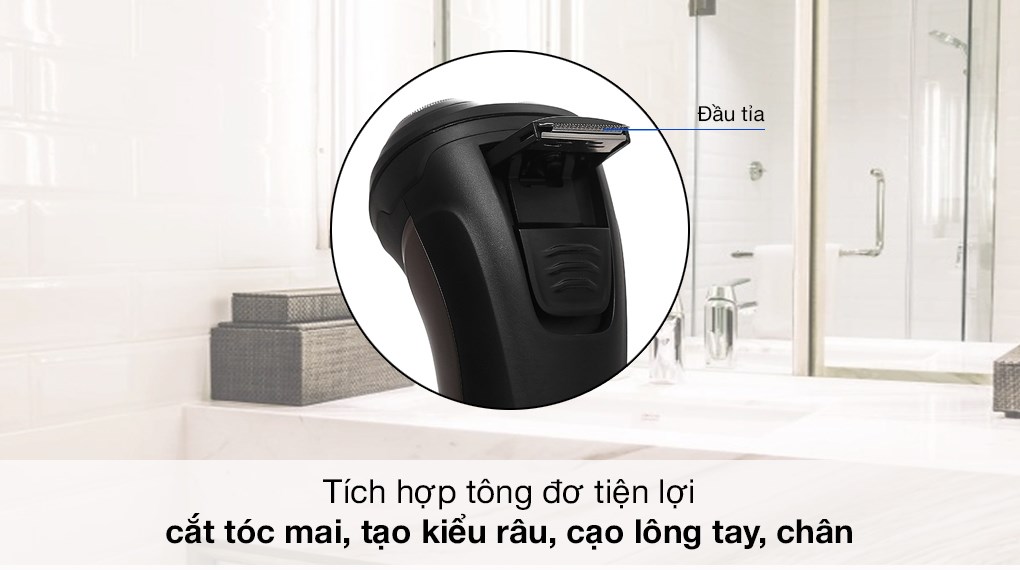 Máy cạo râu khô và ướt Flyco FS198VN