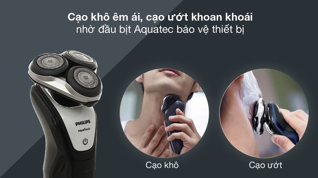 Máy cạo râu khô và ướt Philips S5083/03