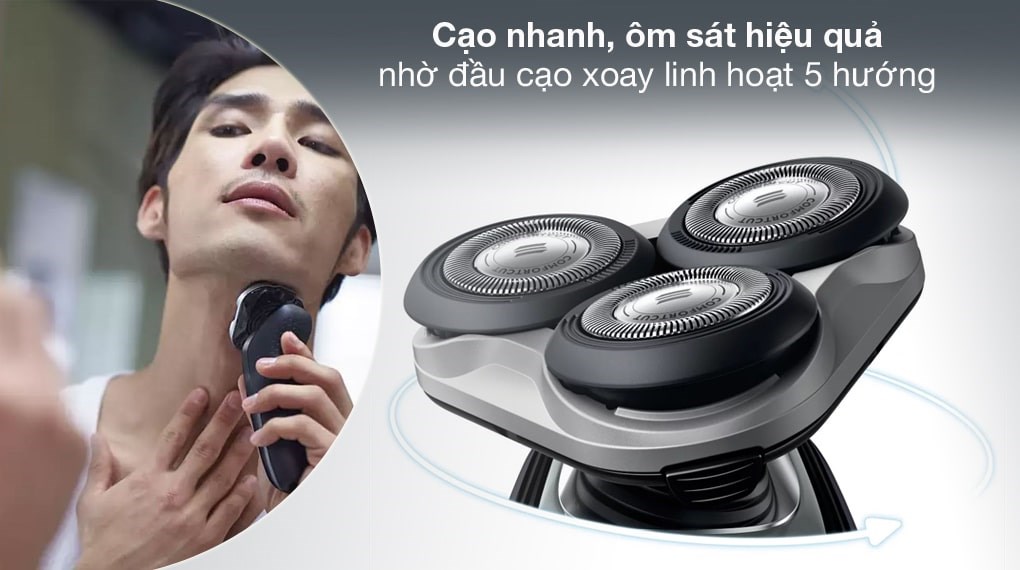 Máy cạo râu khô và ướt Philips S5083/03