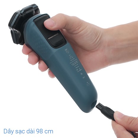 Máy cạo râu khô và ướt Philips S5582/20 Màu Đen/Xanh