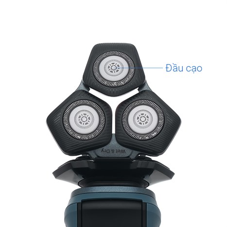 Máy cạo râu khô và ướt Philips S5582/20 Màu Đen/Xanh