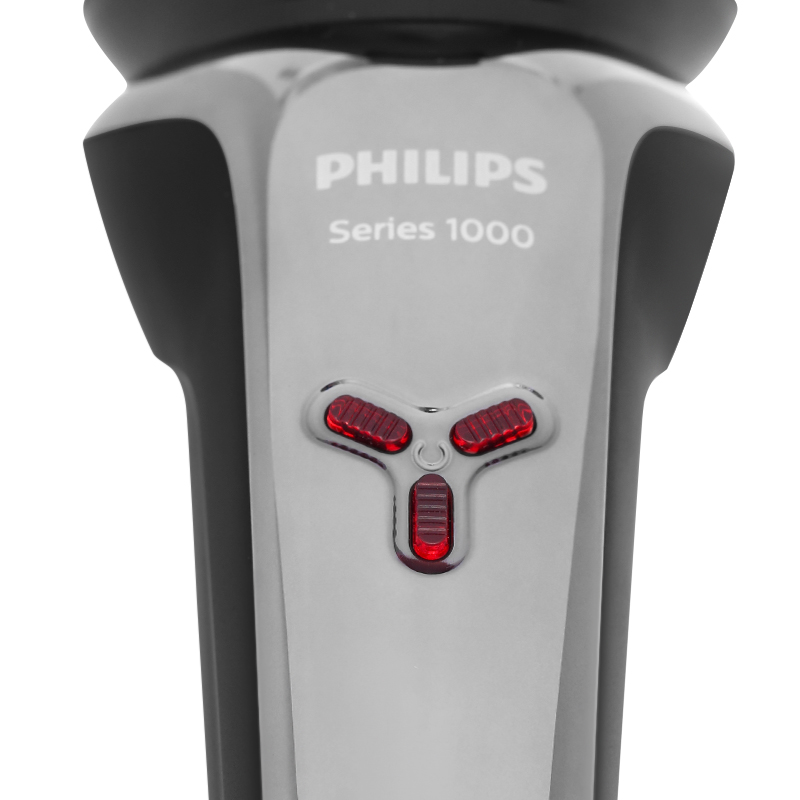 Máy cạo râu khô và ướt Philips S1301/02 Màu Đen - Xám