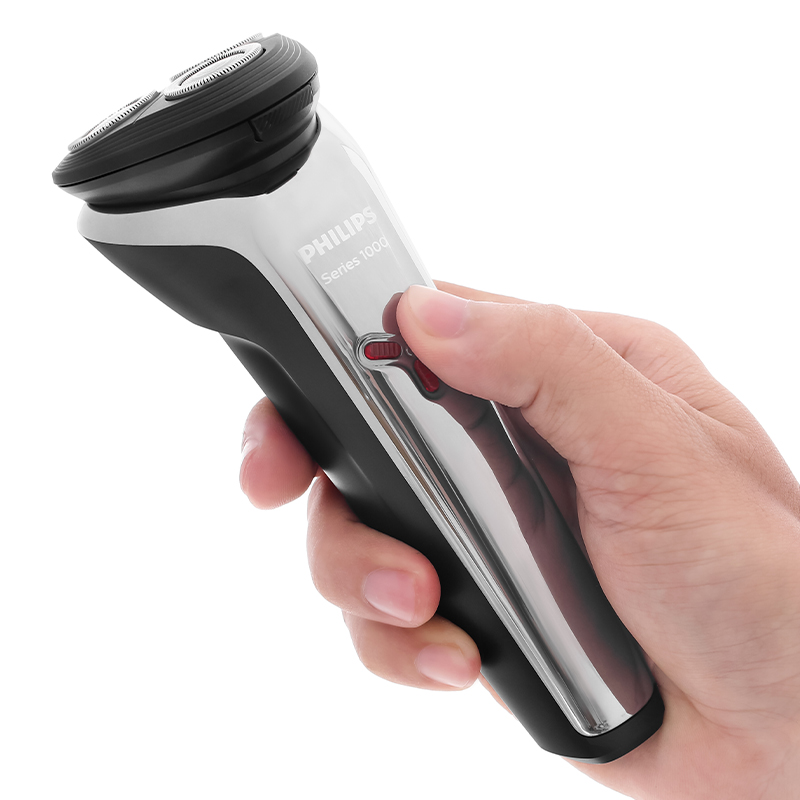 Máy cạo râu khô và ướt Philips S1301/02 Màu Đen - Xám