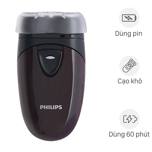 Máy cạo râu Philips PQ206 - Màu đen nâu