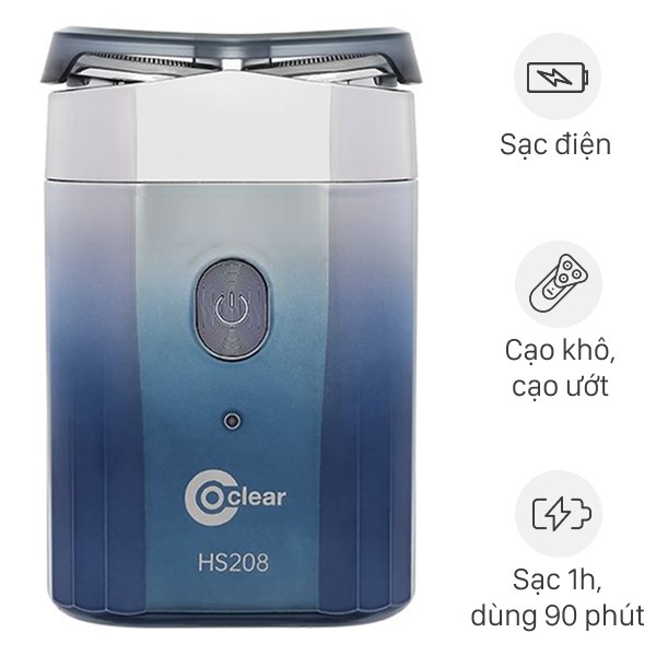 Máy cạo râu khô và ướt Coclear HS208