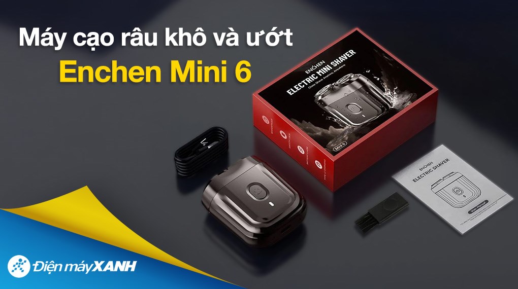 Máy cạo râu khô và ướt Enchen Mini 6