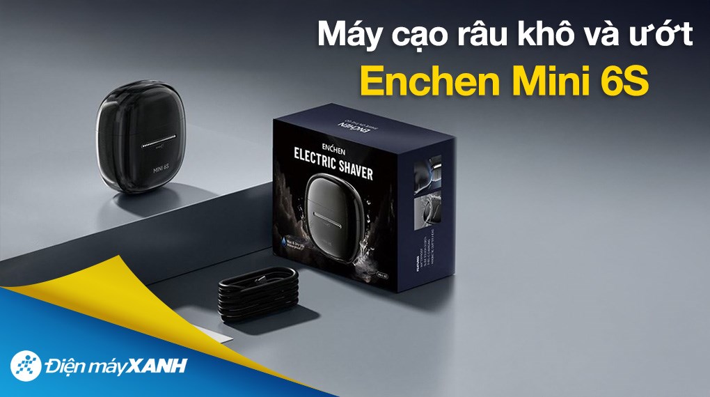 Máy cạo râu khô và ướt Enchen Mini 6S