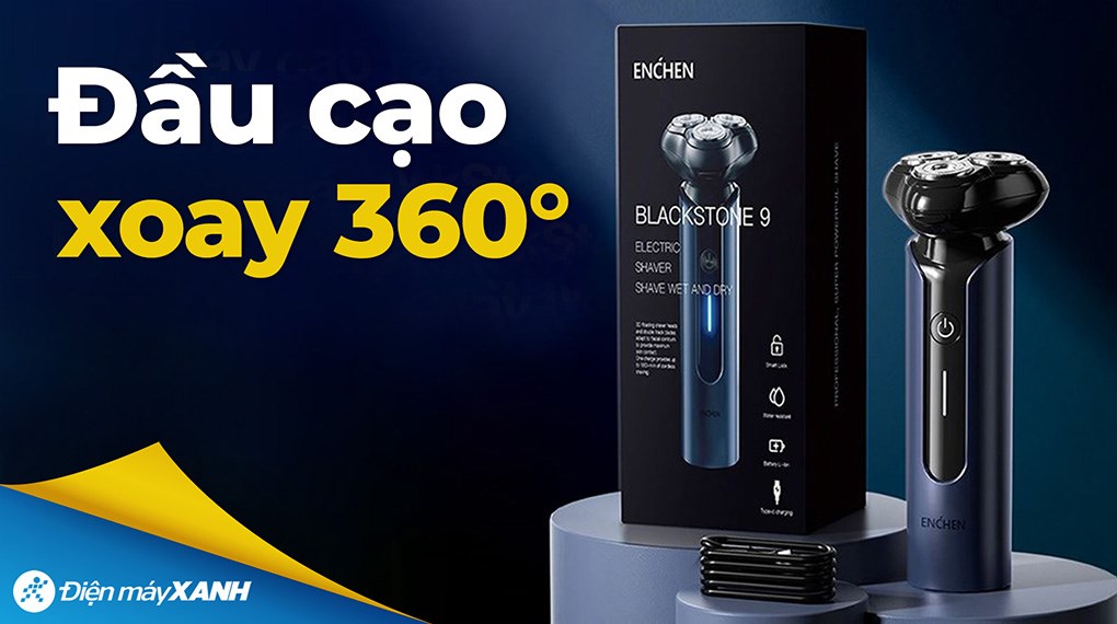 Máy cạo râu khô và ướt Enchen BlackStone 9