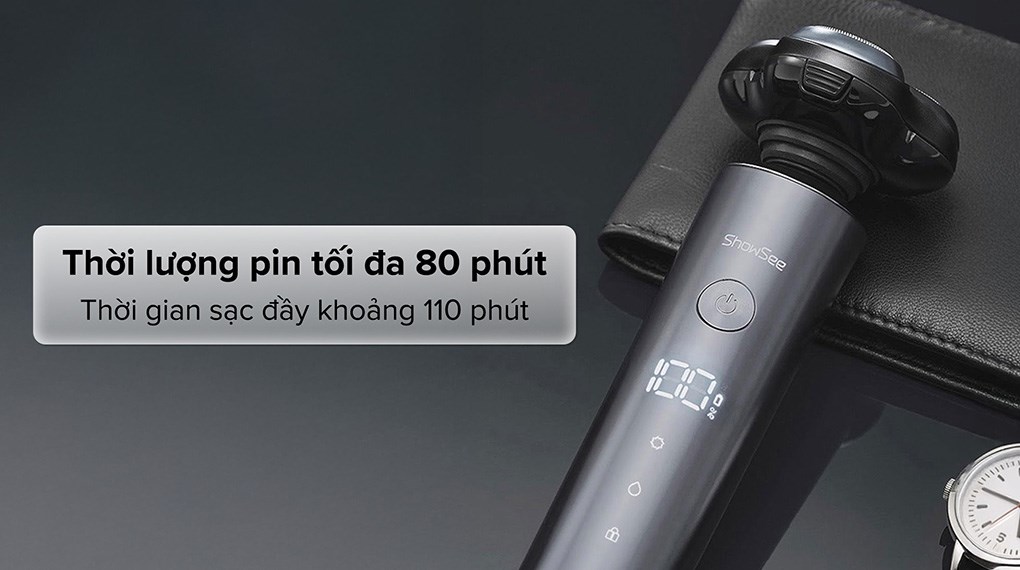 Máy cạo râu khô và ướt Showsee F305-GY