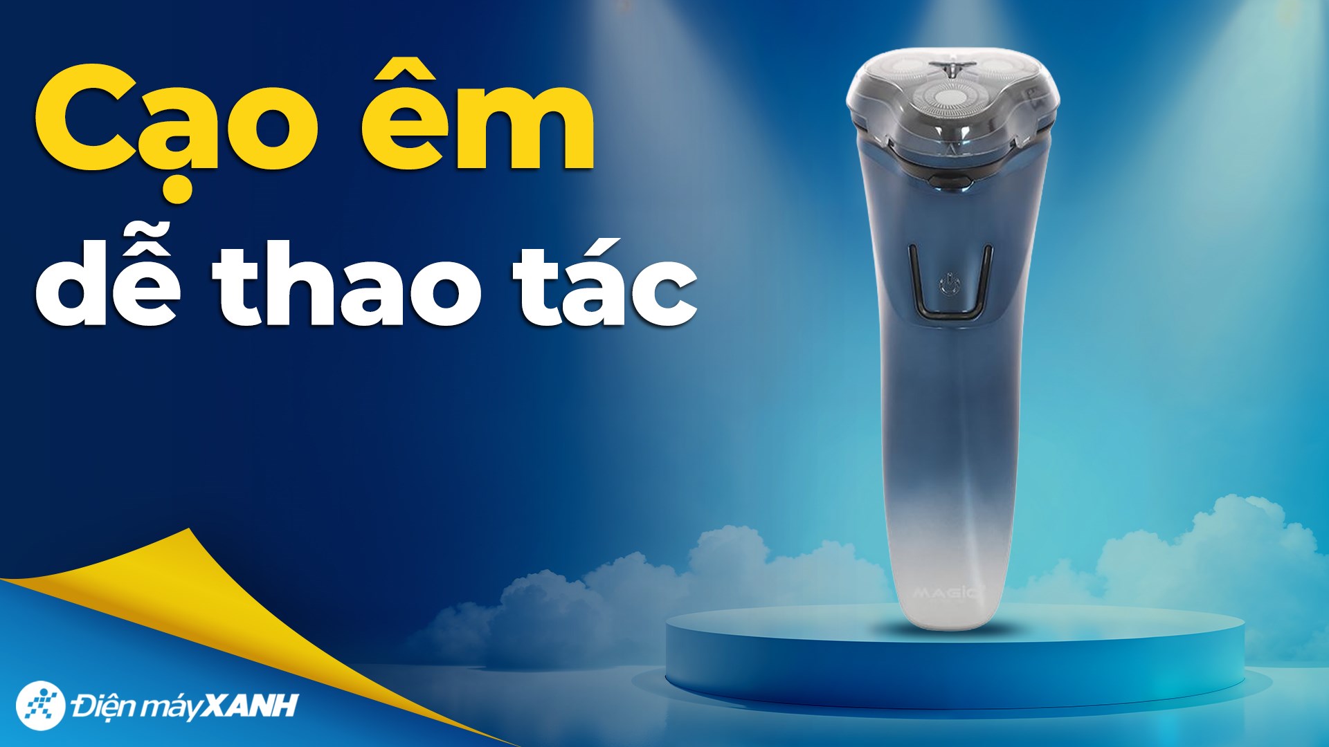 Máy cạo râu khô và ướt Magic B-63