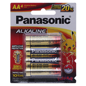 PIN ALKALINE AA LR6T/4BPKV (LR6T/4B-V) - AVAKids.com
