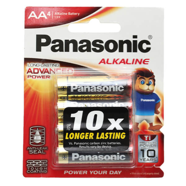 4 viên pin AA Panasonic LR6T