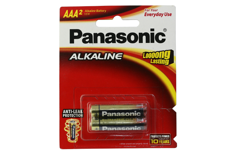 Pin AAA 2 viên Panasonic Alkaline LR03T-2B-V