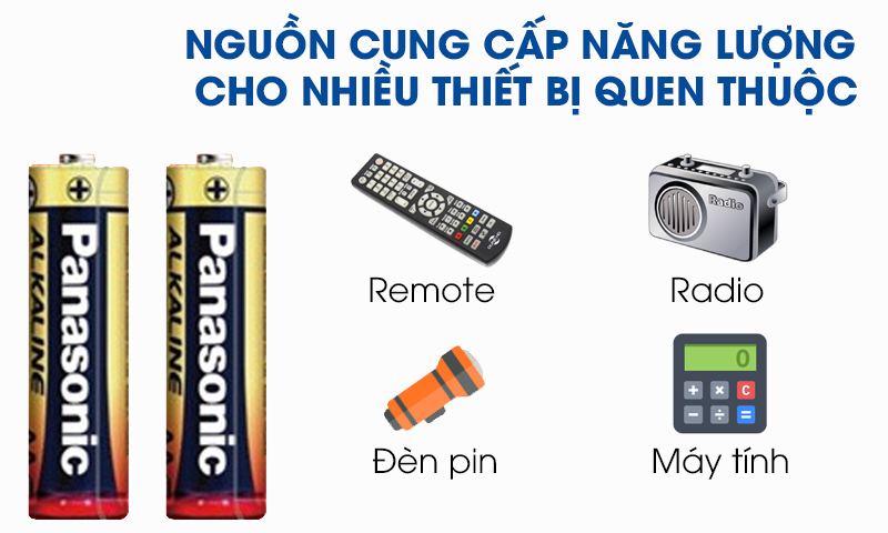 Pin AAA nguồn cung cấp các thiết bị quen thuộc 