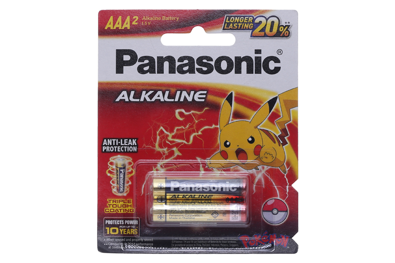 Pin AAA 2 viên Alkaline Panasonic LR03T-2BPKV