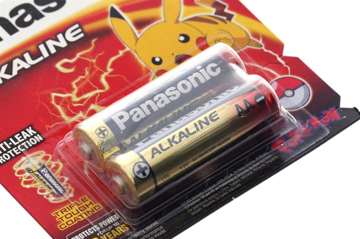 Pin AA 2 viên Alkaline Panasonic LR6T-2BPKV Màu Đen