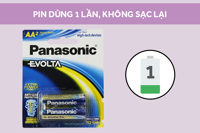Pin AA 2 viên Panasonic Evolta LR6EG-2BPKV Pin AA 2 viên Panasonic Evolta LR6EG-2BPKV