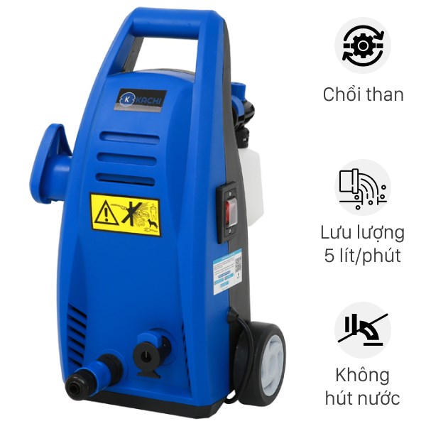 Máy xịt rửa áp lực cao Kachi MK-192 1200W