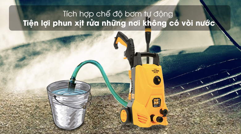 Máy phun xịt rửa áp lực cao Tolsen 79570 1400W