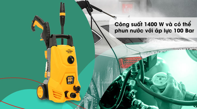 Máy phun xịt rửa áp lực cao Tolsen 79570 1400W
