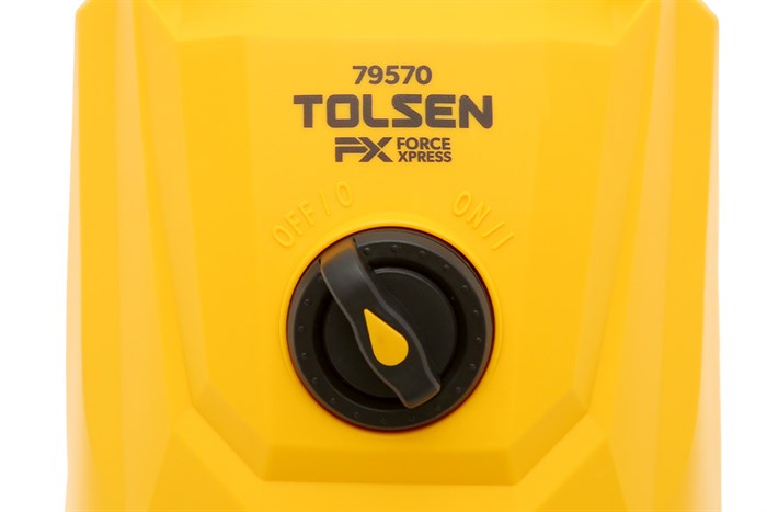 Máy phun xịt rửa áp lực cao Tolsen 79570 1400W Màu Đen - Vàng