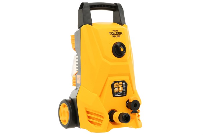 Máy phun xịt rửa áp lực cao Tolsen 79570 1400W Màu Đen - Vàng