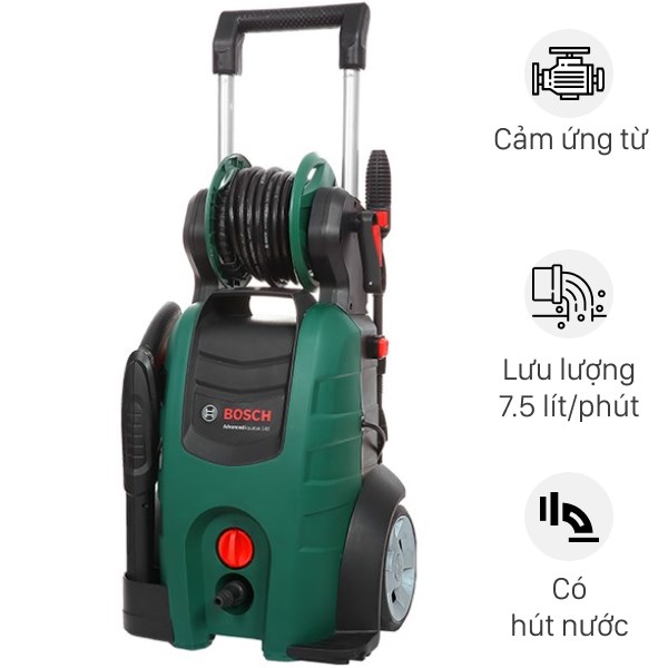 Máy Phun Xịt Rửa Áp Lực Cao Bosch Aquatak 140 2100W