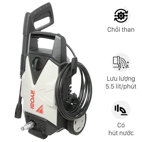 Máy phun xịt rửa áp lực cao Ryobi AJP-1100 1400W