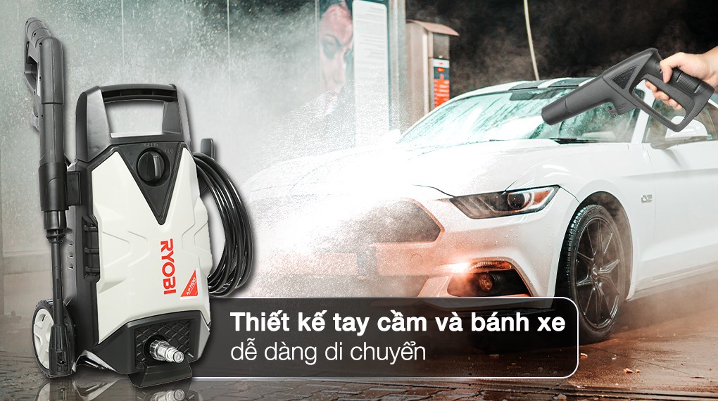 Máy phun xịt rửa áp lực cao Ryobi AJP-1100 1400W