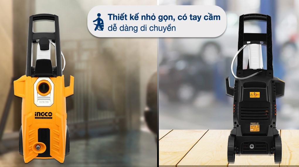 Máy phun xịt rửa áp lực cao Ingco HPWR20008 2000W