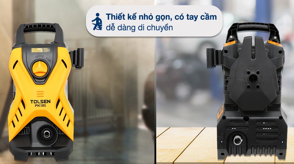 Máy phun xịt rửa áp lực cao Tolsen 79588 1400W