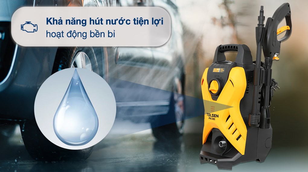 Máy phun xịt rửa áp lực cao Tolsen 79588 1400W