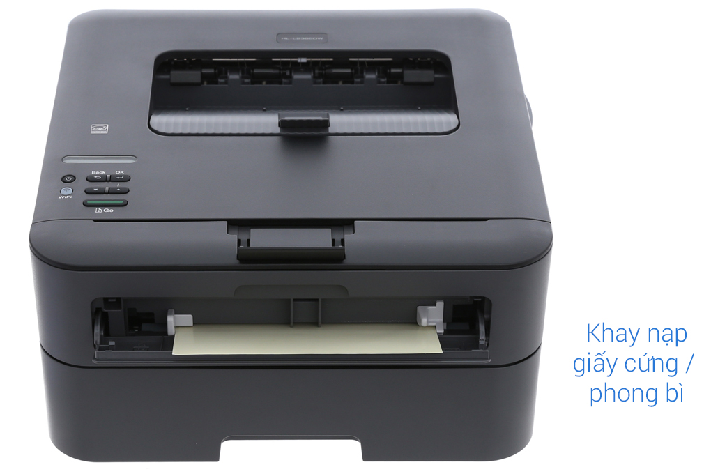 Máy in laser trắng đen đơn năng Brother HL-L2366DW Wifi Màu Xám