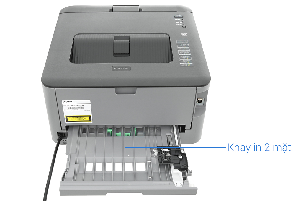 Máy in laser trắng đen đơn năng Brother HL-L2321D Màu Đen