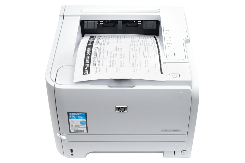 Máy in laser HP P2035 Màu Trắng
