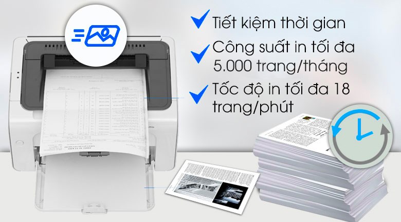 Máy In Laser Trắng Đen HP LaserJet Pro M12a (T0L45A)