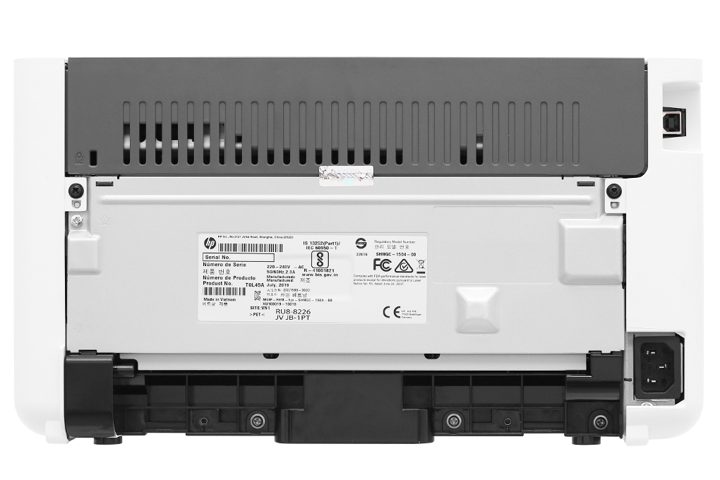 Máy In Laser Trắng Đen HP LaserJet Pro M12a (T0L45A) Màu Trắng