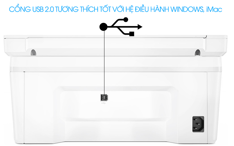 Hỗ trợ kết nối qua cổng USB - Máy in HP LaserJet Pro MFP M28a (W2G54A) Hỗ trợ kết nối qua cổng USB - Máy in HP LaserJet Pro MFP M28a (W2G54A)