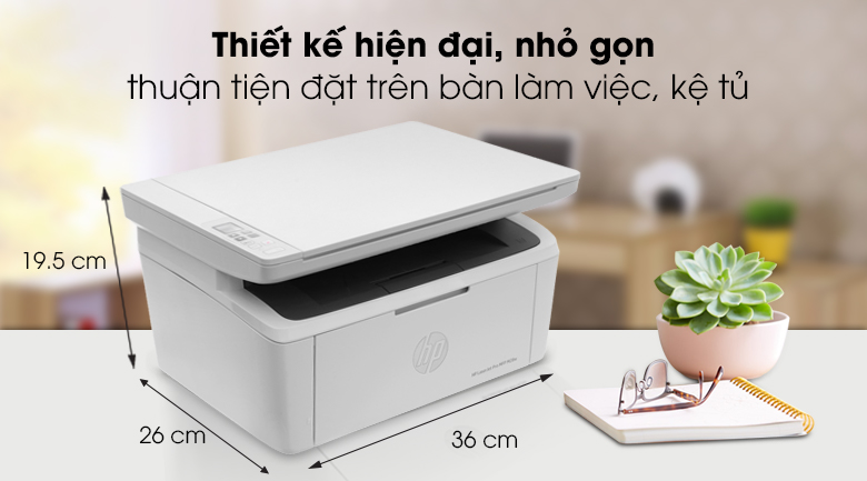 HP LaserJet Pro MFP M28w WI-FI (W2G55A) -Thiết kế