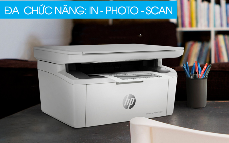 Chiếc máy in tiện ích đa dạng - HP LaserJet Pro MFP M28w WI-FI (W2G55A)