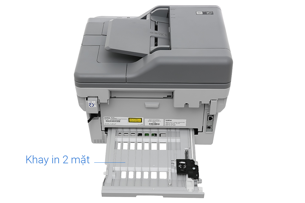 Máy in laser trắng đen đa năng Brother DCP-B7535DW Wifi Màu Xám