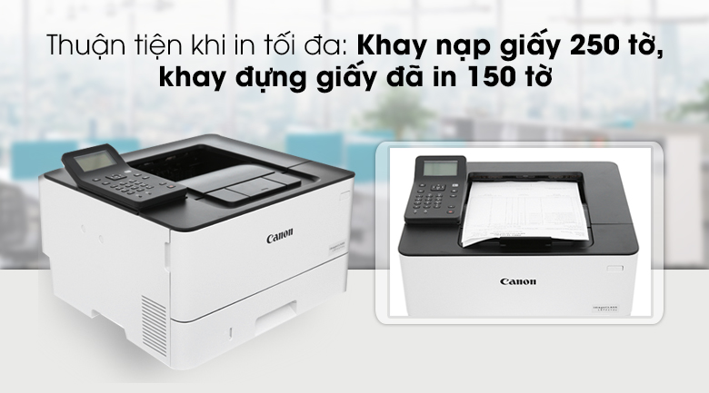 Máy In Laser Trắng Đen Canon LBP214dw Wifi