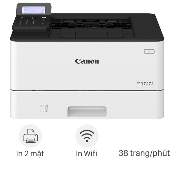 Máy In Laser Trắng Đen Canon LBP214dw Wifi