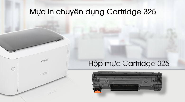 Máy in laser trắng đen đơn năng Canon LBP6030W Wifi