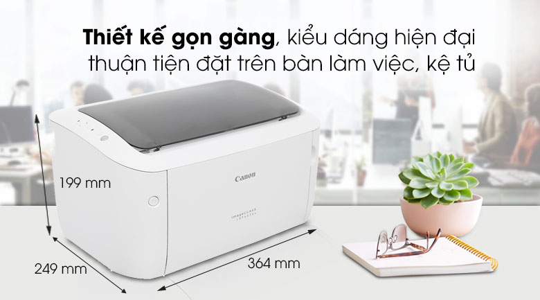 Máy in Laser Canon LBP 6030W wifi - Thiết kế