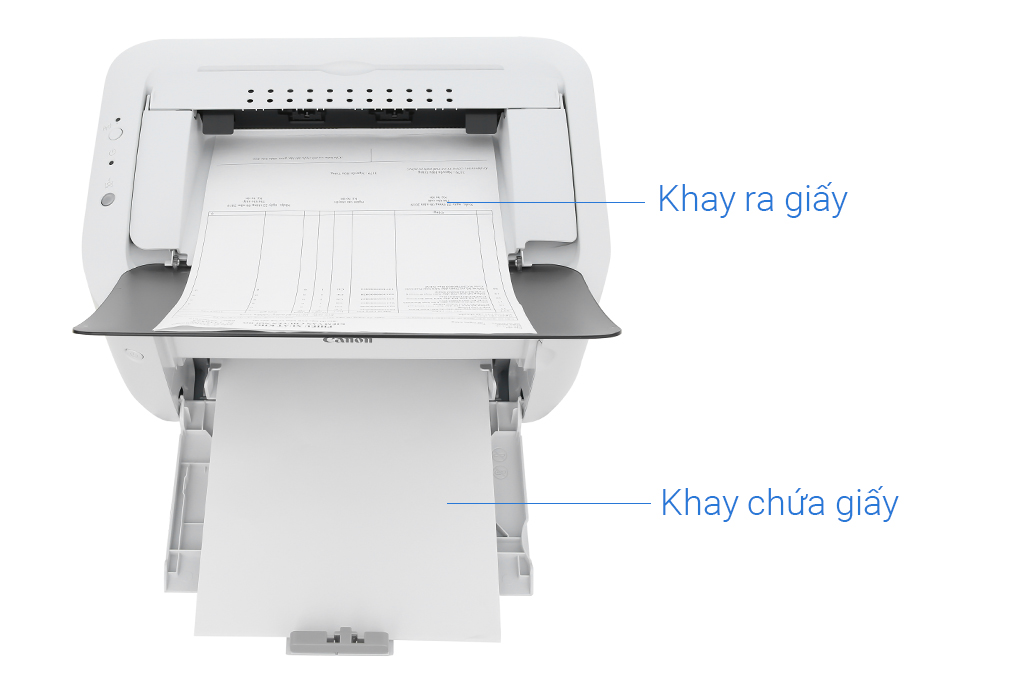 Máy in laser trắng đen đơn năng Canon LBP6030W Wifi Màu Trắng