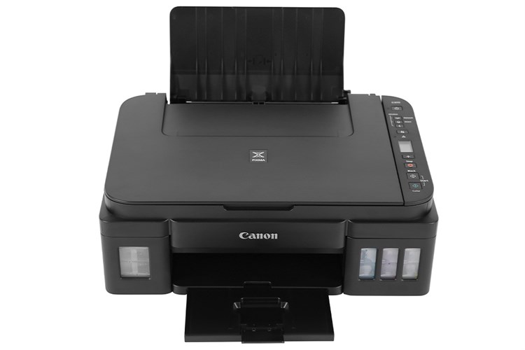 Máy In Phun Màu Canon đa năng in scan copy PIXMA G3010 Wifi Màu Đen