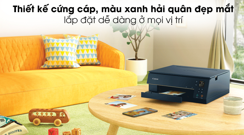 Máy in ảnh đa năng In-Scan-Copy Canon PIXMA TS6370 - Thiết kế đơn giản