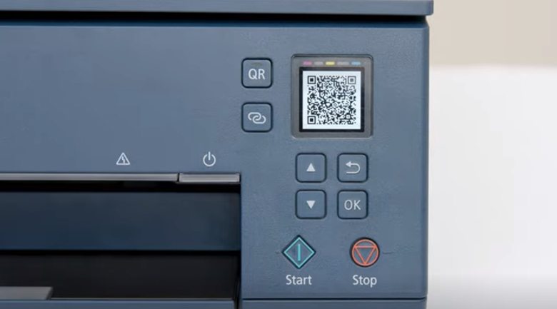 Quét mã QR - Máy in ảnh màu đa năng In Scan Copy Canon PIXMA TS6370 Wifi