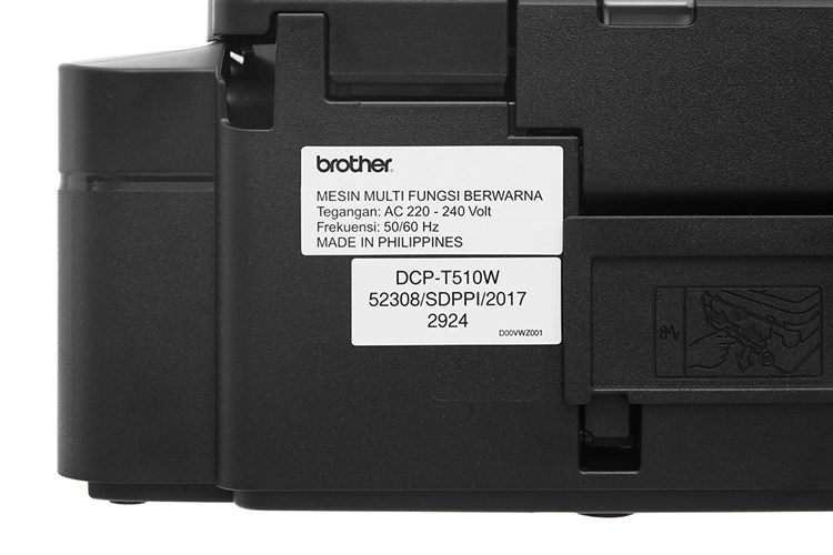 Máy In Phun Màu Brother đa năng in scan copy DCP-T510W Wifi Màu Đen